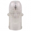 FT29102839 Arditi lamphouder E14 M10x1 snelmontage (click in) met buitendraad compleet met kap transparant