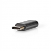 CCGP60910BK USB-C™ Adapter | USB 2.0 | USB-C™ Male | USB Micro-B Female | 480 Mbps | Rond | Vernikkeld | Zwart | Envelop