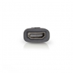 CVBW34907AT HDMI™-Adapter | HDMI™ Micro-Connector | HDMI™ Output | Verguld | Recht | ABS | Antraciet | 1 Stuks | Window Box