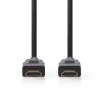 CVGP35000BK10 Ultra High Speed ​​HDMI™-Kabel | HDMI™ Connector | HDMI™ Connector | 8K@60Hz | 48 Gbps | 1.00 m | Rond | 6.0 mm | Zwart | Polybag