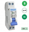 BK23020 Gacia Installatieautomaat B6 1P+N 6A B kar.