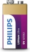 BK37594 Philips Lithium Batterij 9V | 1-Blister | MN1604 | 6LR61
