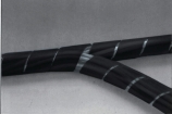 SWB KS-19BLACK Kabelslangen 100 mm 10.0 m Zwart