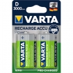 VARTA-56720B Oplaadbare NiMH Batterij D 1.2 V 3000 mAh 2-Blister
