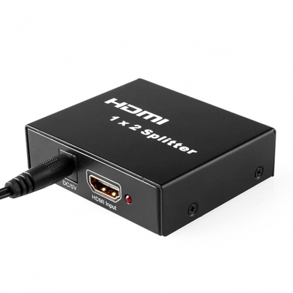 Actieve 2-poorts HDMI verdeler