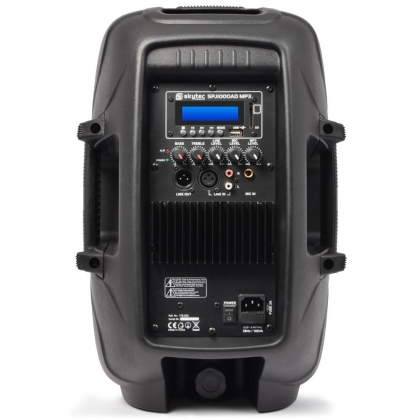 Hi-End Actieve Speaker 10" 400W SPJ-1000AD + MP3-speler