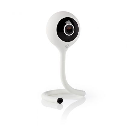 SmartLife Camera voor Binnen | Wi-Fi | Full HD 1080p | Cloud Opslag (optioneel) / microSD (niet inbegrepen) | Met bewegingssensor | Nachtzicht | Wit