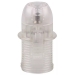 Arditi lamphouder E14 M10x1 snelmontage (click in) met buitendraad compleet met kap transparant