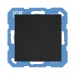 IN21300016 ION industries blindplaat - V1 zwart mat