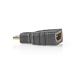 HDMI™-Adapter | HDMI™ Mini-Connector | HDMI™ Output | Verguld | Recht | ABS | Zwart | 1 Stuks | Polybag
