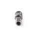 BNC-Kabelbeschermer | Recht | Male | Vernikkeld | 50 Ohm | Krimp | Diameter kabelinvoer: 7.0 mm | Staal | Zilver | 25 Stuks | Polybag