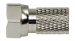 F-Connector 2.5 mm Male Zilver/Zilver