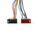 ISO-Kabel voor Autoradio | ISO-compatibiliteit: JVC | 0.15 m | Rond | PVC | Polybag