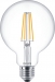 Philips LED Globelamp E27 120mm Filament Helder 5.9W 806lm 2700K Dimbaar