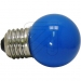EC540230 LED-lamp kogel blauw 1W / E27