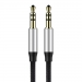 50cm jack audiokabel 3.5 mm male - 3.5 mm male vergulde contacten
