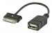 Data en Oplaadkabel Samsung 30-Pins Male - USB A Female 0.20 m Zwart