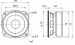 FRS 8 M - 8 Ohm - 8 cm (3,3") HiFi fullrange luidspreker