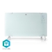 WIFIHTPL20FWT SmartLife Convectorkachel | Wi-Fi | Geschikt voor badkamer | Glazen Paneel | 2000 W | 2 Warmte Standen | LED | 15 - 35 °C | Instelbare thermostaat | Wit