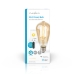 SmartLife LED Filamentlamp | Wi-Fi | E27 | 806 lm | 7 W | Warm Wit | 1800 - 3000 K | Glas | Android™ / IOS | ST64 | 1 Stuks
