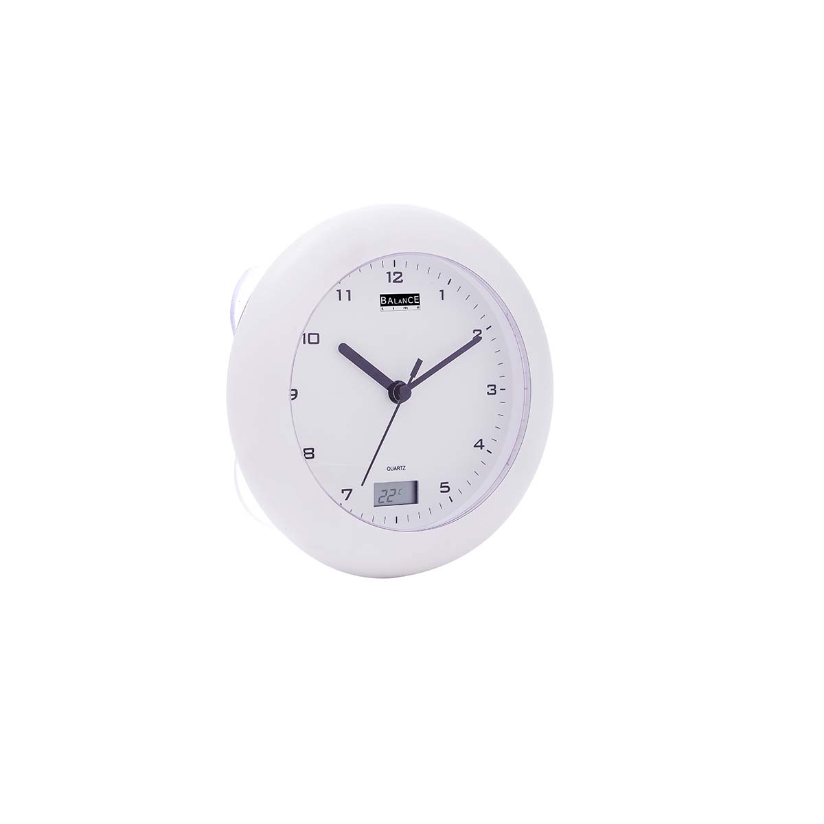 Geloofsbelijdenis Slechte factor Ongelofelijk Badkamer Klok / Thermometer 17 cm Analoog Wit (506271) - Rutten Elektroshop