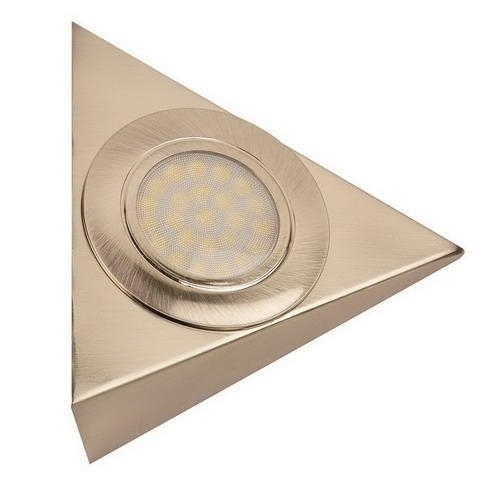 Ritmisch Vel Megalopolis LED Opbouw Driehoekspot RVS 300LM 3Watt (BK47170) - Rutten Elektroshop