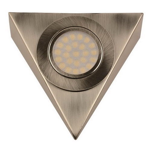 Ritmisch Vel Megalopolis LED Opbouw Driehoekspot RVS 300LM 3Watt (BK47170) - Rutten Elektroshop