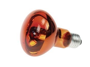 Andrew Halliday evenwicht rib ORANJE 60W (LAMP60O) - GEKLEURDE DISCO LAMP - Rutten Elektroshop