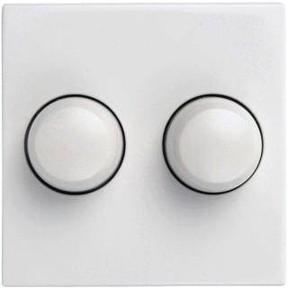 t.b.v. duo dimmer voor GIRA ST55 zuiver wit glanzend (OG10134306) - Rutten Elektroshop