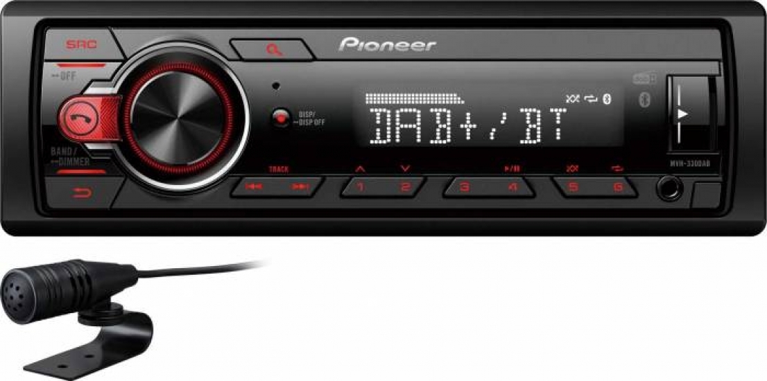 Autoradio PIONEER MVH-330DAB - Norauto