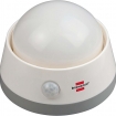 1173290 LED nachtlampje / oriëntatielicht met infrarood bewegingsmelder (zacht licht incl. drukschakelaar en batterijen) wit