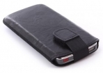 24001 Mobiparts Uni Pouch SMOKE Size M Black