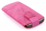 24005 Mobiparts Uni Pouch SMOKE Size M Pink