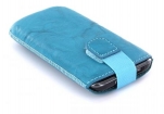 24026 Mobiparts Uni Pouch SMOKE Size XL Turquoise