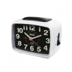 262176 Kwartswekker Analoog Wit/Zwart