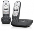 27405 Gigaset A415A Duo Black/Silver