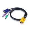 2L-5202P PS/2 KVM-kabel met 3 in 1 SPHD 1,80 m