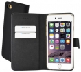44082 Mobiparts Premium Wallet TPU Case Apple iPhone 6/6S Black