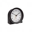 502422 Zendergestuurde Wekker Analoog Zwart/Wit