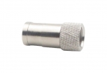 695002566 F-Connector Male Zilver