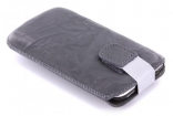 23994 Mobiparts Uni Pouch SMOKE Size L Grey