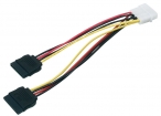 CABLE-268 S-ATA voedingskabel 0.15 m