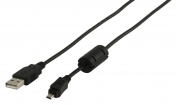 CABLE-294 USB 2.0 aansluitkabel voor 8 pins Nikon camera 1.80 m