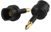 AC-062 Digitale Audio Adapter Optische 3.5mm-Connector - TosLink Female Zwart