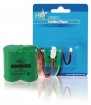 ACCU-T0367 Oplaadbare NiMH Batterij Pack 2.4 V 300 mAh 1-Blister