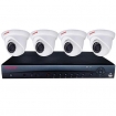 AIHEN04112EB Honeywell HD CCTV-set NVR incl. 1TB HDD + 4 dome IP camera's 3MP