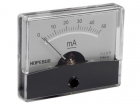 AIM6050 ANALOGE PANEELMETER VOOR DC STROOMMETINGEN 50mA DC / 60 x 47mm