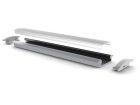 AL-RSLW8-2 RECESSED SLIMLINE 8 mm - ALUMINIUM-INBOUWPROFIEL VOOR LEDSTRIP - GEANODISEERD ALUMINIUM - ZILVER - 2 m