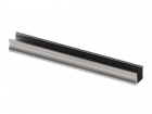 AL-SL15-2 SLIMLINE 15 mm - ALUMINIUMPROFIEL VOOR LEDSTRIP - GEANODISEERD ALUMINIUM - ZILVER - 2 m