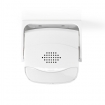 AMLRMMW40WT Bewegingsmelder met Alarm | Batterij Gevoed | 3x AAA/LR03 | 80 dB | Detectiebereik: 1.10 m | Detectiehoek: 10 ° | Plafond / Wand | Wit